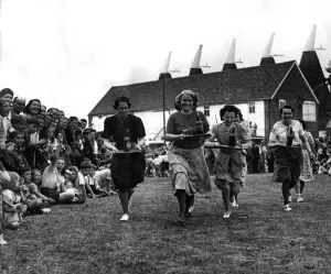 The annual festival at Paddock Wood, Kent of the Hop Season started