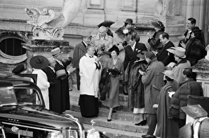 01093 Prints: Anthony Andrews as King Edward VIII and Jane Seymour as Wallis Simpson on the set of