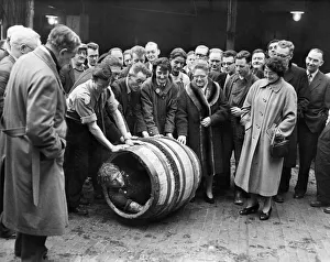 Anthony Renshaw, a Coopers apprentice at Grove and Whitnall, brewers of Salford