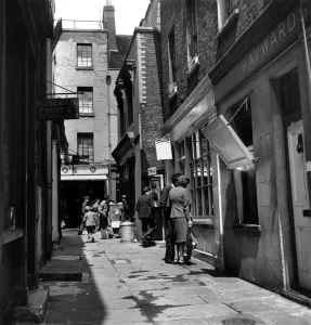 An antiquecollectors paradise. Shepherds Market in Mayfair