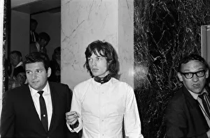 Appeal hearing at the Appeal Court in Central London where Rolling Stones lead singer
