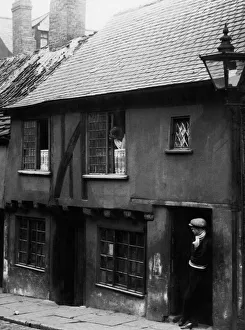 Appeals from the owner and various antiquarian societies have saved this old house in