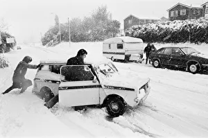 00936 Prints: April 23rd to 26th 1981 brought the coldest spell of weather the UK had experienced