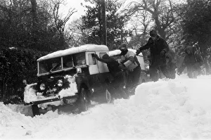 00936 Prints: April 23rd to 26th 1981 brought the coldest spell of weather the UK had experienced