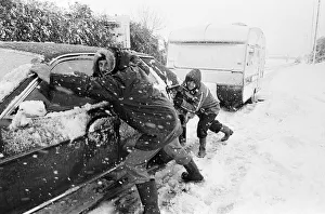 00936 Prints: April 23rd to 26th 1981 brought the coldest spell of weather the UK had experienced