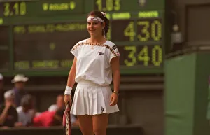 ARANTXA SANCHEZ-VICARIO V BRENDA SCHULTZ-MCCARTHY WIMBLEDON TENNIS CHAMPIONSHIPS