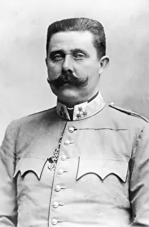 One Mature Man Only Prints: Archduke Franz Ferdinand of Austria who was assassinated along with his wife in Sarajevo