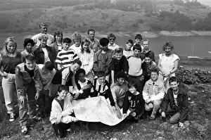 Here we are! These youngsters enjoying an adventure holiday Scammonden activity centre