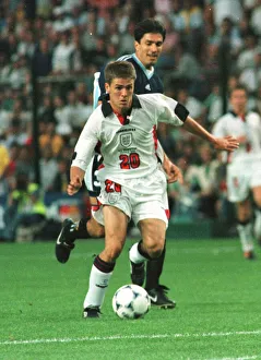Argentina v England World Cup 2nd round match in St Etienne France 30th June 1998