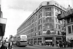 Argyle Street Glasgow Lewiss department store Circa 1973
