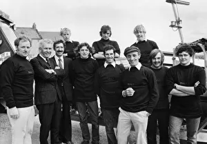 Rescue Prints: Former Ark Royal skipper Rear Admiral Wilfred Graham (second from left