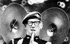 Army Band August 1970 Clarinet player John Lake (20) of the 1st