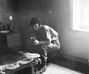 01448 Prints: Army training. Location unknown Picture taken 25th May 1942