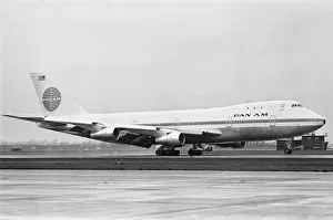 Holiday Prints: The arrival of the first Boeing 747 Jumbo Jet at Heathrow Airport