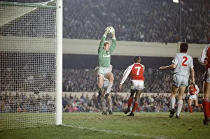 Arsenal 0 v 0 Liverpool, Littlewoods League Cup 3rd round (replay) at Highbury