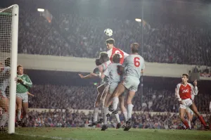 01346 Prints: Arsenal 0 v 0 Liverpool, Littlewoods League Cup 3rd round (replay) at Highbury