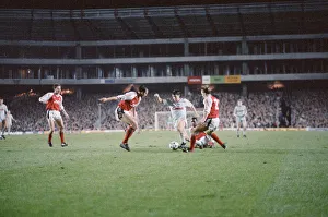 01346 Prints: Arsenal 0 v 0 Liverpool, Littlewoods League Cup 3rd round (replay) at Highbury