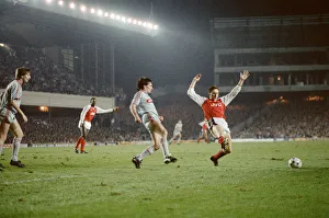01346 Prints: Arsenal 0 v 0 Liverpool, Littlewoods League Cup 3rd round (replay) at Highbury