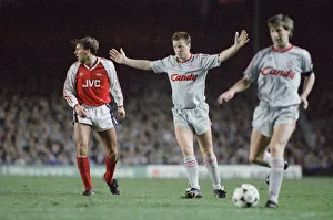 Arsenal 0 v 0 Liverpool, Littlewoods League Cup 3rd round (replay) at Highbury