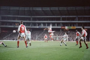 01346 Prints: Arsenal 0 v 0 Liverpool, Littlewoods League Cup 3rd round (replay) at Highbury