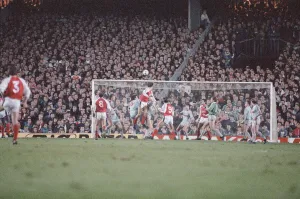 01346 Prints: Arsenal 0 v 0 Liverpool, Littlewoods League Cup 3rd round (replay) at Highbury