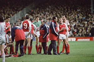 Arsenal 0 v 0 Liverpool, Littlewoods League Cup 3rd round (replay) at Highbury