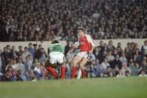 Arsenal 0 v 0 Liverpool, Littlewoods League Cup 3rd round (replay) at Highbury