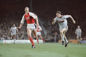 Arsenal 0 v 0 Liverpool, Littlewoods League Cup 3rd round (replay) at Highbury