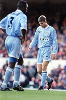 Arsenal 2-1 Coventry City, premier league match at Highbury, Sunday 23rd October 1994