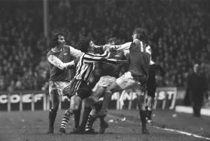 Arsenal Prints: Arsenal 2-2 Newcastle, League Division One match at Highbury, Saturday 27th January 1973