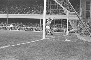 Arsenal 3 v Burnley 2. Old League Division one at Highbury Stadium
