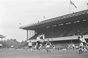 Arsenal 3 v Burnley 2. Old League Division one at Highbury Stadium