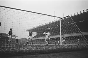 00521 Prints: Arsenal 3 v West Ham United 3. Old League Division one at Highbury Stadium