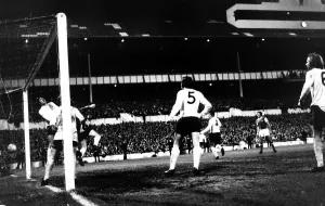 Arsenal scored the winning goal by Ray Kennedy Arsenal against Tottenham Hotspur which