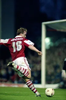 Arsenal v Everton - January 1995 John Hartson in Action 14 / 01 / 1995