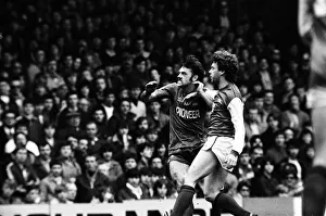 Highbury Prints: Arsenal v Ipswich Town league match at Highbury March 1984
