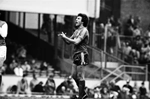 Arsenal v Ipswich Town league match at Highbury March 1984