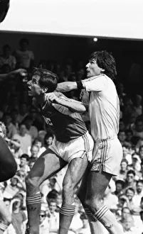 00627 Prints: Arsenal v Liverpool Division One Football 15th August 1987