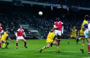 Arsenal v Parma - European Cup Winners Cup 1994 Players in action 05 / 05 / 1994