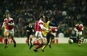 Arsenal v Parma - European Cup Winners Cup 1994 players in action 05 / 05 / 1994