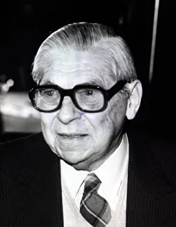 Authors Prints: Arthur Koestler author writer who committed suicide in 1982. Circa 1979
