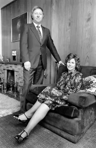 Arthur Scargill: Leader of the National Union of Miners Arthur Scargill at home with his