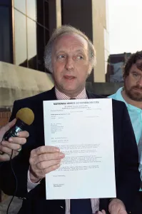01278 Prints: Arthur Scargill, President of the National Union of Mineworkers. 20th July 1990