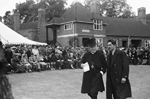 01248 Prints: Arthur Winnington-Ingram Bishop of London attending a fete at Whiteley Village
