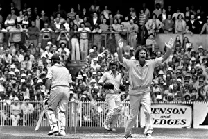 Ashes Prints: The Ashes 1974-1975. Australia v England 3rd Test match at Melbourne Cricket Ground