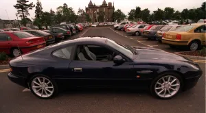 Aston Martin V12 at Dalmahoy August 1999 IAN TORRANCE PIC