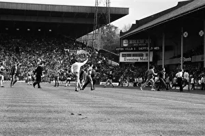 Aston Villa 1 - 2 Sheffield Wednesday First Division match held at Villa Park