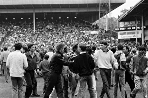Aston Villa 1 - 2 Sheffield Wednesday First Division match held at Villa Park