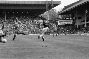 Aston Villa 1 - 2 Sheffield Wednesday First Division match held at Villa Park