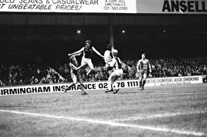 Images Dated 26th January 1983: Aston Villa 3-0, European Super Cup 2nd match at Villa Park, Birmingham